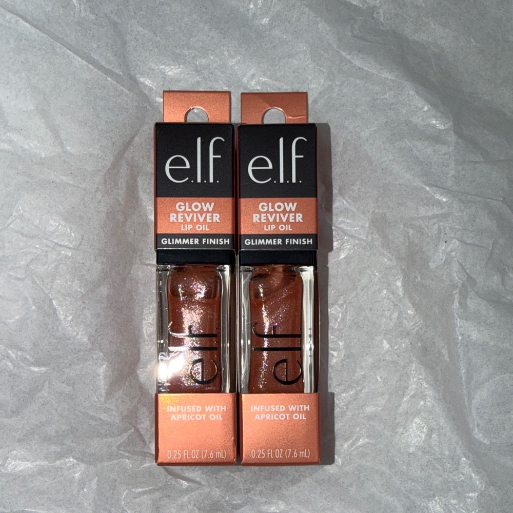 ELF Glow Reviver Lip Oil - Shimmering Bronze